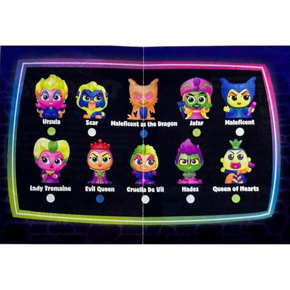 Disney Doorables Blacklight Villains CRUELLA DE VIL 101 Dalmations GLOWS NEW - Picture 4 of 9